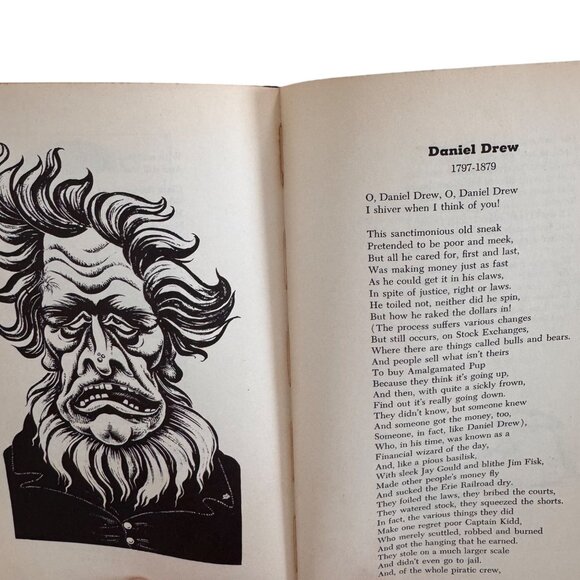 A Book Of Americans By Rosemary & Stephen Vincent Benét 1933 Historical Poetry - Picture 15 of 16